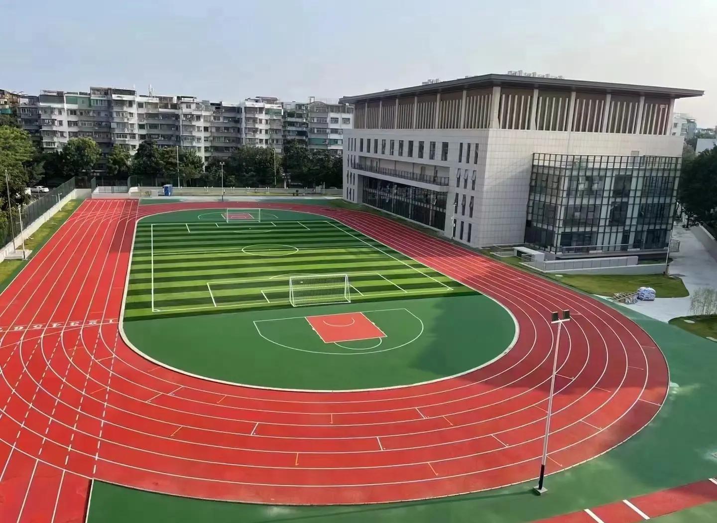 铜川市篮球场塑胶篮球场 - 厂家